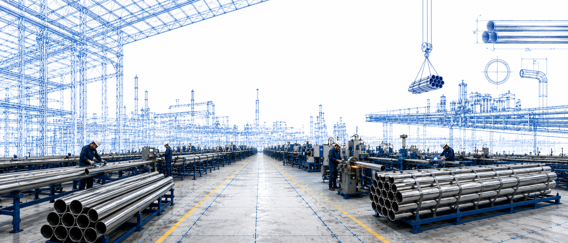 Precision stainless steel pipes and tubes product range