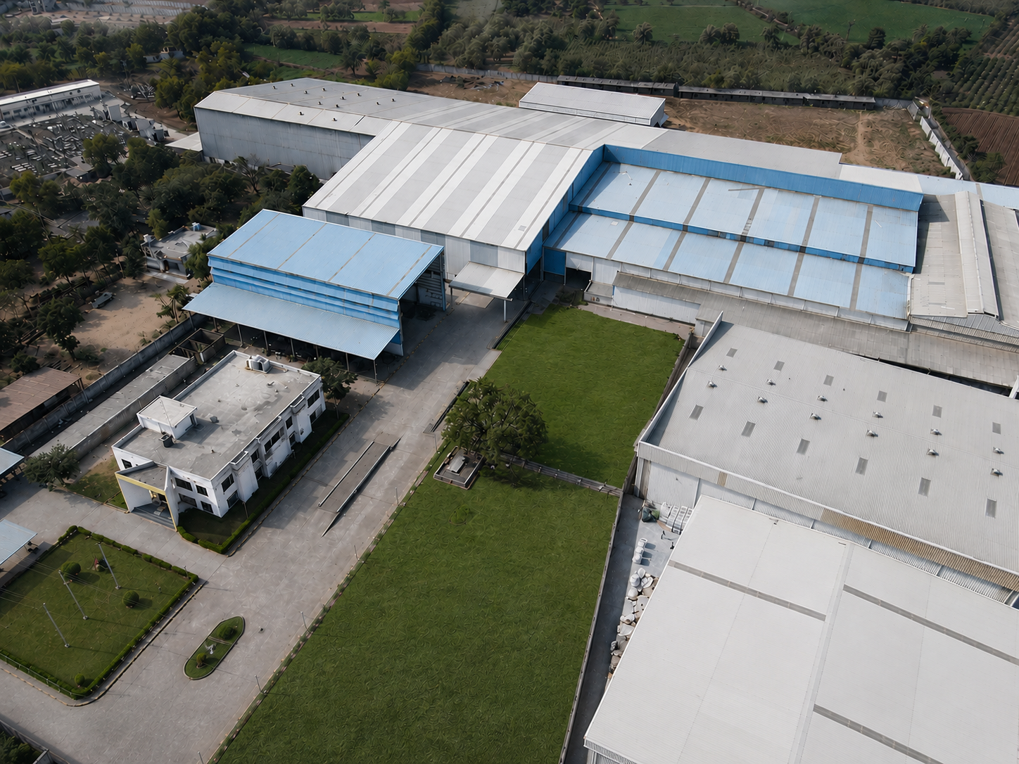Ratnatech Stahl manufacturing facility in Kadi Gujarat